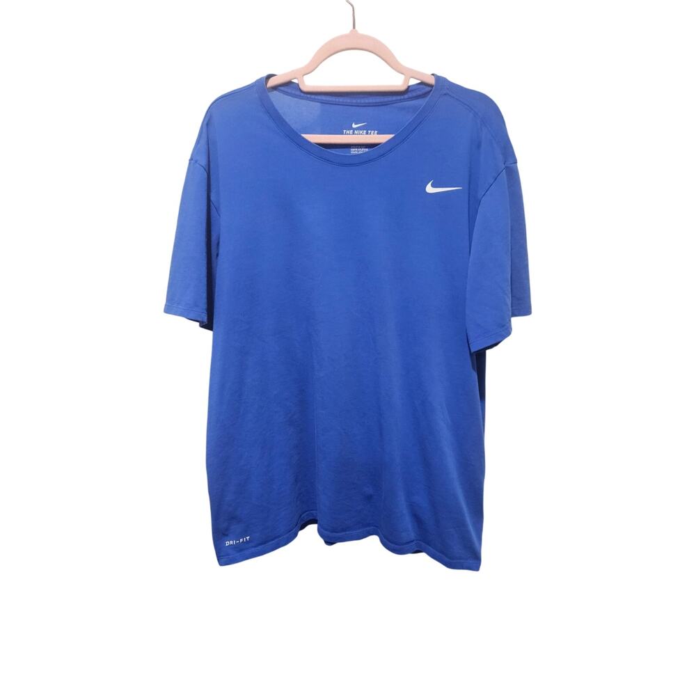 Men's Nike Dri Fit To-Shirt Size XXL Blue